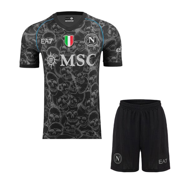 Camiseta Napoli Halloween Edition Niño 2023/24